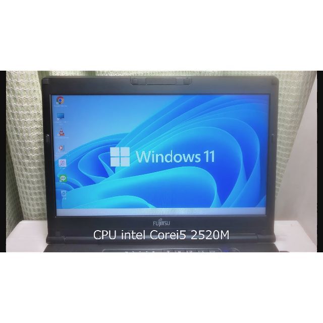 富士通(フジツウ)の☆ノートパソコン Windows11Pro S751/C-5 スマホ/家電/カメラのPC/タブレット(ノートPC)の商品写真