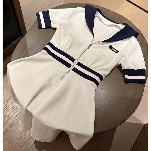 ってご 【美品】MIU ブラック シースルー 36 MIU リボンタイワンピース