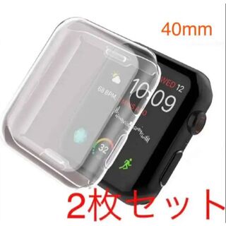 Apple Watch 4/5/6/SE 40mm ケース カバー m1c(その他)