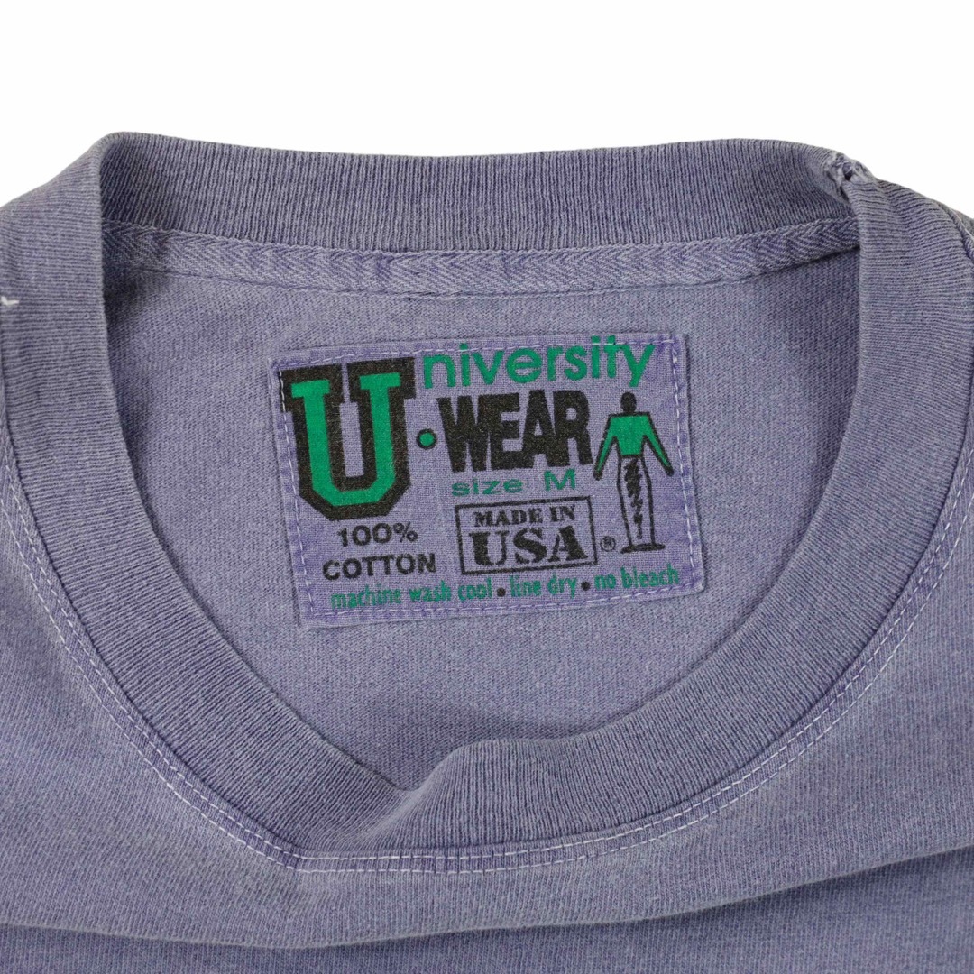 Champion(チャンピオン)の90s USA製 ヴィンテージポケットTシャツ シングルステッチ ナス紺 紫 メンズのトップス(Tシャツ/カットソー(半袖/袖なし))の商品写真