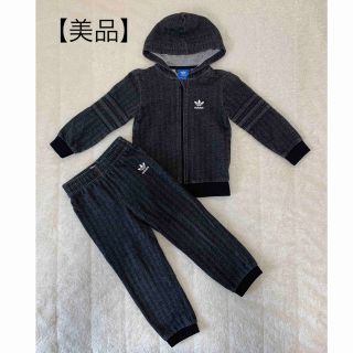 アディダス(adidas)の【美品】adidas オリジナルスセットアップ /デニム風/100cm(その他)