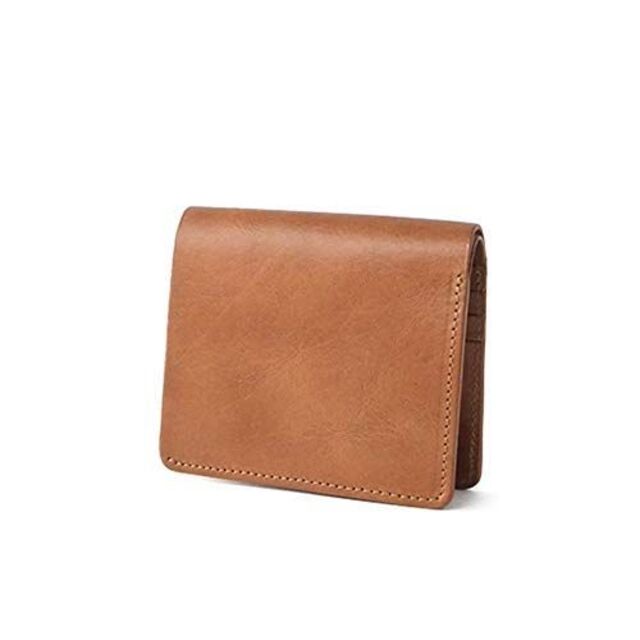 【人気商品】SAMIKA シンプル2つ折り財布 薄い 小さい メンズ 二つ折り