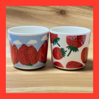 マリメッコ(marimekko)のmarimekko マンシッカ ラテマグ マンシッカ ヴォレット ラテマグ(グラス/カップ)