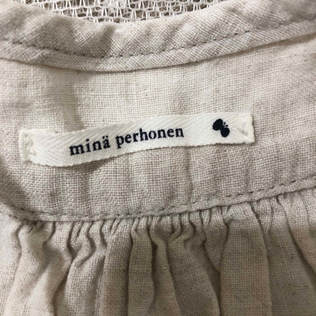 mina perhonen(ミナペルホネン)のmina perhonen ミナペルホネン　キッズ　ワンピース　95 キッズ/ベビー/マタニティのキッズ服女の子用(90cm~)(ワンピース)の商品写真