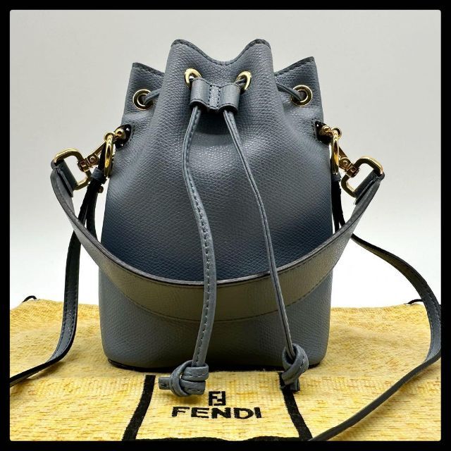 極美品】FENDI フェンディ モントレゾール 2way ショルダーバッグ-