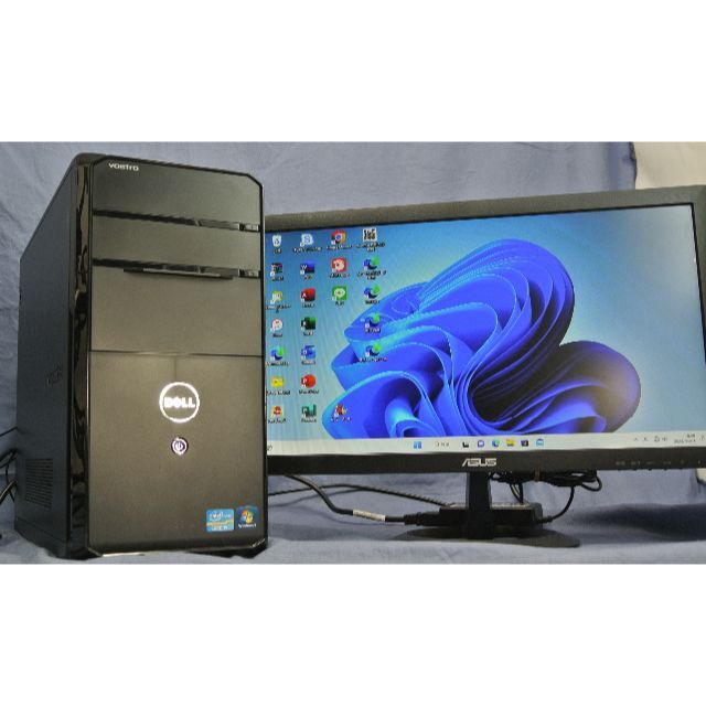 DELL - 安速PC+モニターセット/DELL 460/SSD/無線/Office/即使用可