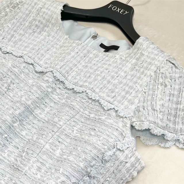 【美品】TO BE CHIC ツイード フォーマルセットアップ ワンピース
