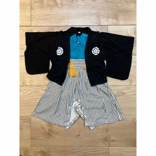 男の子　ロンパース　袴　80サイズ(和服/着物)