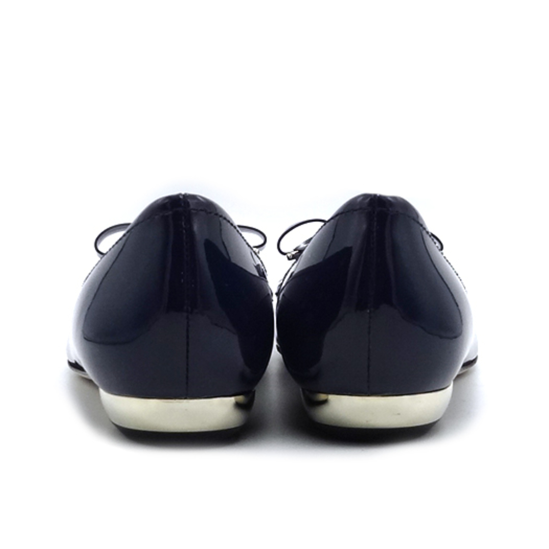 Christian Dior(クリスチャンディオール)のクリスチャン ディオール ラブバレリーナパンプス パテントレザー ネイビー 靴 KCV108VNI Christian Dior レディースの靴/シューズ(ハイヒール/パンプス)の商品写真