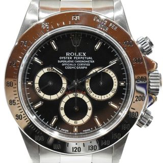 ロレックス(ROLEX)の【箱・ギャラあり】 ROLEX　ロレックス　デイトナ　16520　エルプリメロ 　1995年頃製造 　 ステンレススチール 　2019.12月オーバーホール済み　自動巻き 　腕時計　メンズ【中古】(腕時計(アナログ))