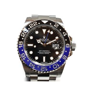 ロレックス(ROLEX)の【ギャラ有り】ROLEX
GMTマスター２ 116710BLNR  ランダム　ステンレス 自動巻き レディース　メンズ　ユニセックス　時計　高級　人気　黒×青　プレゼント包装可【中古】松山久万ノ台店(その他)