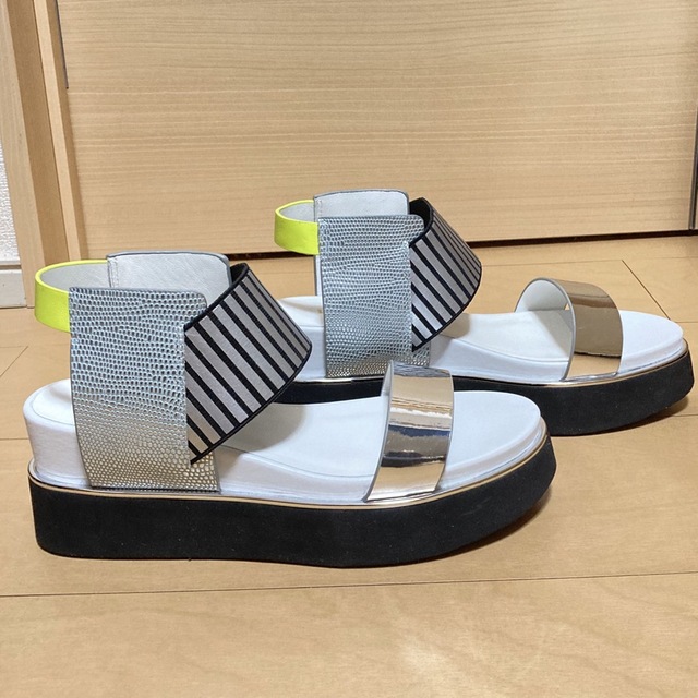 ユナイテッド ヌード UNITED NUDE Rico サンダル シルバー
