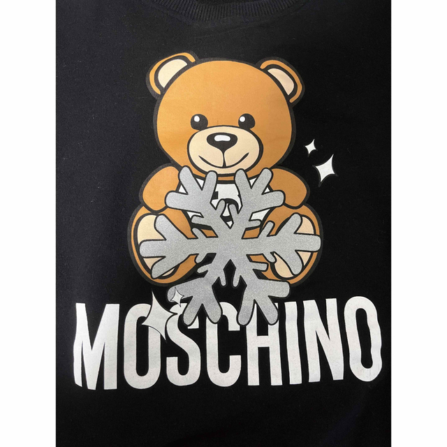 MOSCHINO - お値下げしました！モスキーノ ベア 長袖 薄手トレーナー