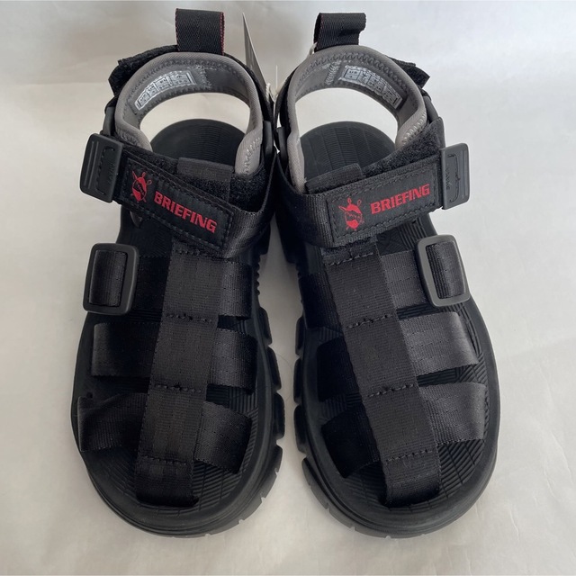 SHAKA(シャカ)の新品未使用　BRIEFING SHAKA サンダル　黒　23 レディースの靴/シューズ(サンダル)の商品写真
