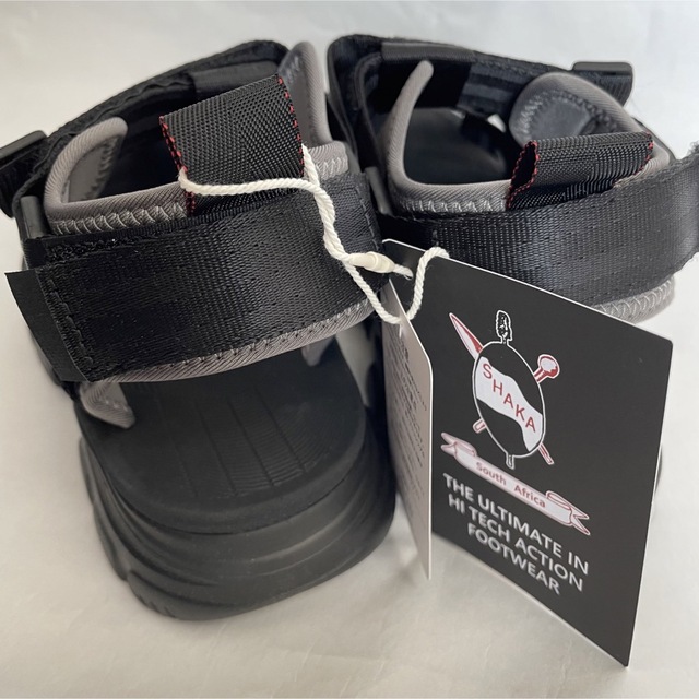 SHAKA(シャカ)の新品未使用　BRIEFING SHAKA サンダル　黒　23 レディースの靴/シューズ(サンダル)の商品写真