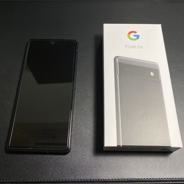 Google Pixel(グーグルピクセル)のGoogle Pixel 6a Charcoal チャコール スマホ/家電/カメラのスマートフォン/携帯電話(スマートフォン本体)の商品写真