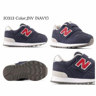 ニューバランス(New Balance)のニューバランス スニーカー キッズ 15 ネイビー(スニーカー)