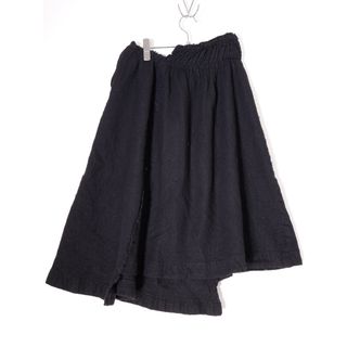 コムデギャルソン(COMME des GARCONS)のCOMME des GARCONSコムデギャルソン 縮絨ウール アシンメトリーフレアスカート【SS】【LSKA70564】(その他)