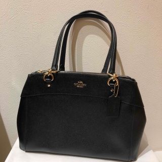 コーチ(COACH)のCOACH♦︎コーチ ショルダー付きトートバッグ オフィス ブラック(トートバッグ)