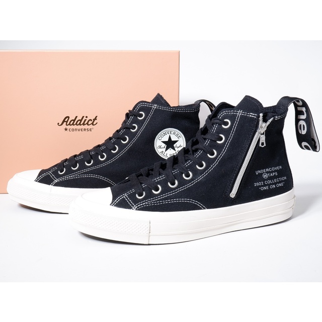 CONVERSEコンバース ADDICTアディクト×WTAPSダブルタップス×UNDERCOVERアンダーカバー CHUCK TAYLOR CANVAS/UW Z HI 1SD164新品【US8.5(27cm)】【MFWA70685】