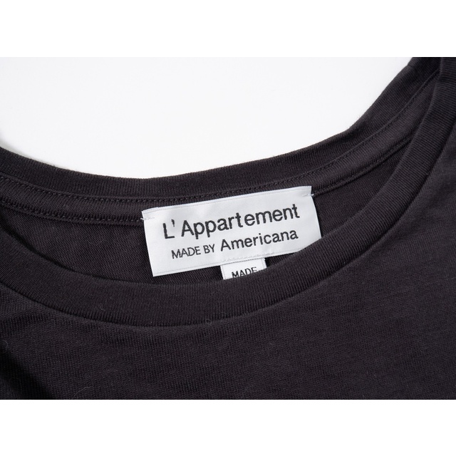 L'Appartement DEUXIEME CLASSE(アパルトモンドゥーズィエムクラス)のAMERICANAアメリカーナ L'Appartementアパルトモン別注good feeling t-sh(Tシャツ)【フリー】【LTSA70750】 レディースのトップス(その他)の商品写真