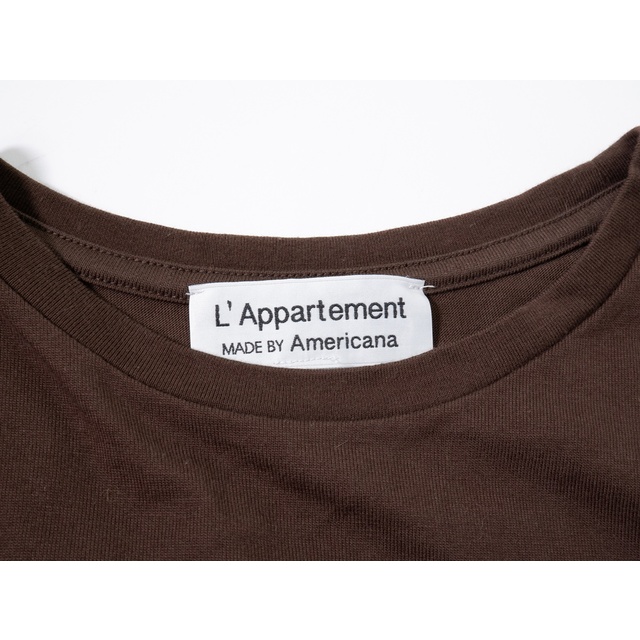 L'Appartement DEUXIEME CLASSE(アパルトモンドゥーズィエムクラス)のAMERICANAアメリカーナ L'Appartementアパルトモン別注good feeling t-sh(Tシャツ)【フリー】【LTSA70748】 レディースのトップス(その他)の商品写真