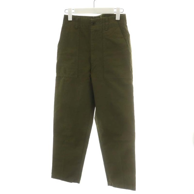 Plage - プラージュ 17AW ベイカーパンツ ジッパーフライ 34 XS カーキ