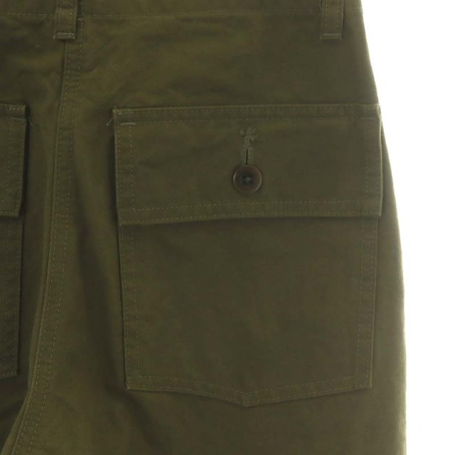 Plage - プラージュ 17AW ベイカーパンツ ジッパーフライ 34 XS カーキ