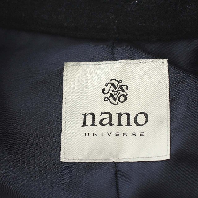 nano・universe(ナノユニバース)のナノユニバース  nano ロング  チェスターコート 36 ネイビー レディースのジャケット/アウター(その他)の商品写真