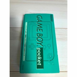 ニンテンドウ(任天堂)の【新品・未使用】GAMEBOYpocket グリーン(ゲーム)