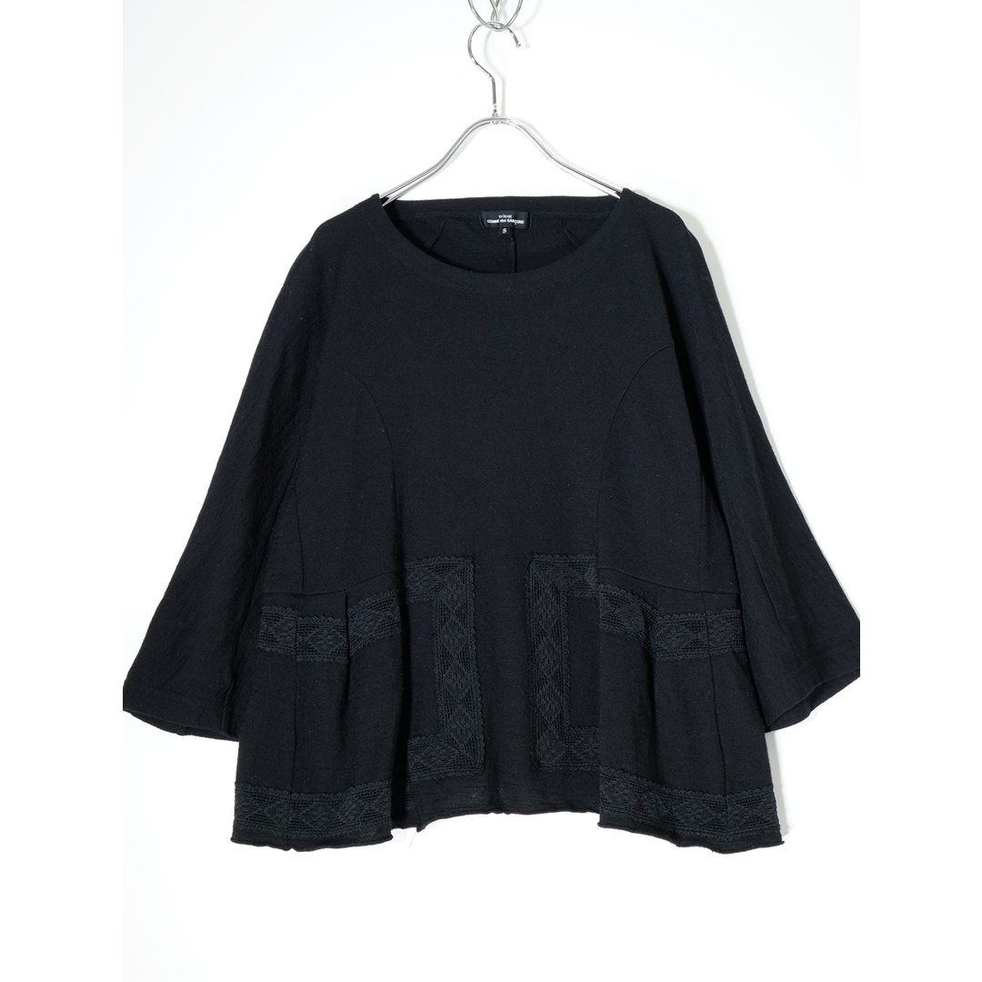 tricot COMME des GARCONSトリココムデギャルソン レーステープ装飾