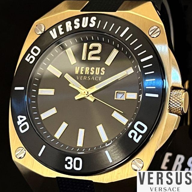 VERSUS(ヴェルサス)の【激レア】Versus Versace/ベルサス ベルサーチ/メンズ腕時計 メンズの時計(腕時計(アナログ))の商品写真