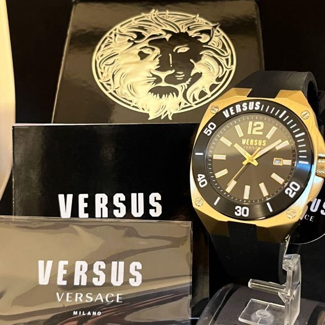 VERSUS(ヴェルサス)の【激レア】Versus Versace/ベルサス ベルサーチ/メンズ腕時計 メンズの時計(腕時計(アナログ))の商品写真