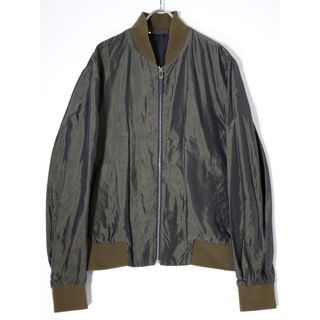 ポールスミス(Paul Smith)のPAUL SMITHポールスミス メインライン CUPRA MA-1 BLOUSON キュプラサテンジャケット【L】【MJKA71142】(その他)