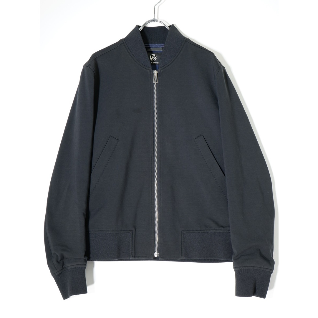 PS PAUL SMITHポールスミス JERSEY MA-1 BLOUSON 裏地ハート柄グラフィック ジャージージャケット【M】【MJKA71132】