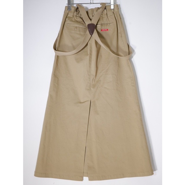 グッドグリーフ サスペンダー付き Chino Skirt スカート ロング M