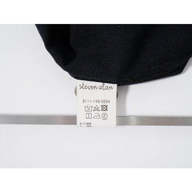 スティーブンアランSTEVEN ALAN PE/MELANGE BOX BAND COLLAR SHIRT-BOLD/シャツ【XL】【MSHA71008】 3