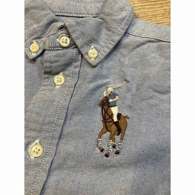 Ralph Lauren(ラルフローレン)の【ラルフローレン】　ビッグポニー　シャツ　80 キッズ/ベビー/マタニティのベビー服(~85cm)(シャツ/カットソー)の商品写真