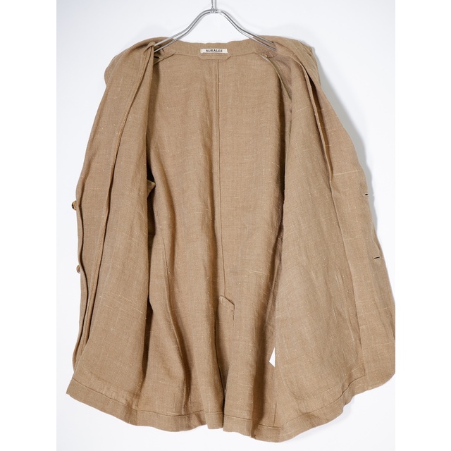 AURALEEオーラリー LINEN SILK SUMMER TWEED JACKETリネンシルク AURALEEオーラリー LINEN SILK SUMMER TWEED JACKETリネンシルク