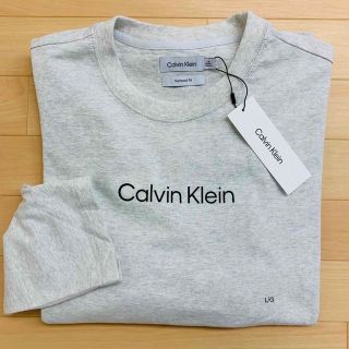 カルバンクライン(Calvin Klein)のナチョス様専用★Calvin Klein 日本未入荷色の胸ロゴリラックス長袖T(Tシャツ/カットソー(七分/長袖))