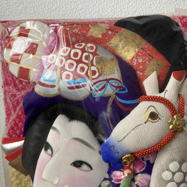 箱あり》 三越 春駒 御羽子板 高級 押絵羽子板 民芸品 日本 伝統 【第1