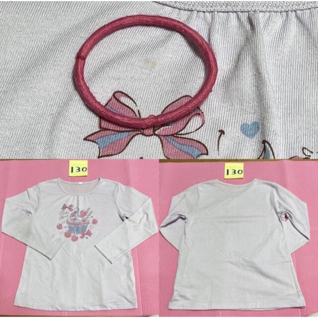 motherways(マザウェイズ)の130 女児 ロンＴ 13着セット キッズ/ベビー/マタニティのキッズ服女の子用(90cm~)(Tシャツ/カットソー)の商品写真