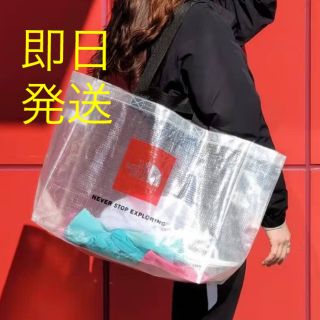 ザノースフェイス(THE NORTH FACE)の【新品】ノースフェイス　クリアエコバッグ(トートバッグ)