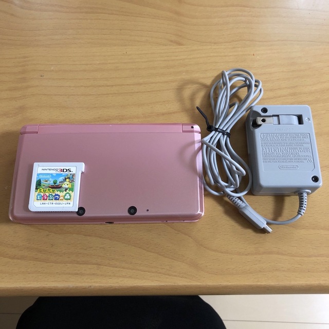 ニンテンドー３ＤＳ ミスティピンク とびだせどうぶつの森 海外最新