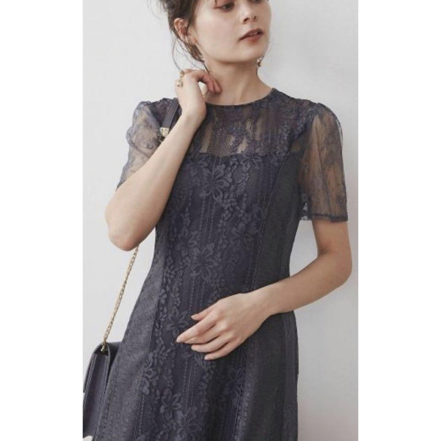 LagunaMoon - 結婚式 ドレス LADYナローレースマキシワンピース LagunaMoon - 結婚式 ドレス LADYナローレースマキシワンピース