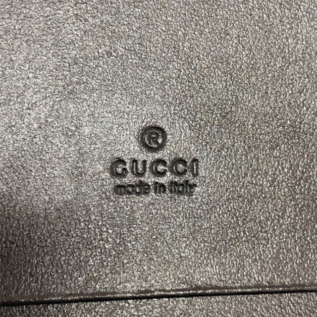 Gucci(グッチ)のグッチ GGマーモント カードケース 名刺入れ レザー 665453 ブラック メンズのファッション小物(名刺入れ/定期入れ)の商品写真