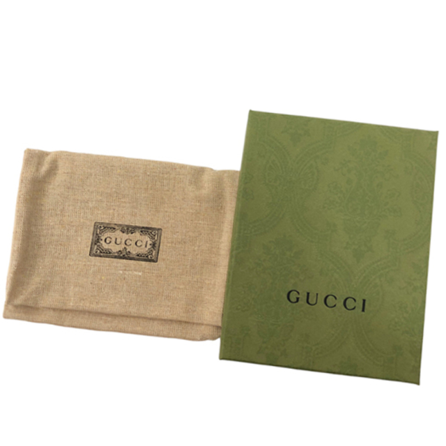 Gucci(グッチ)のグッチ GGマーモント カードケース 名刺入れ レザー 665453 ブラック メンズのファッション小物(名刺入れ/定期入れ)の商品写真