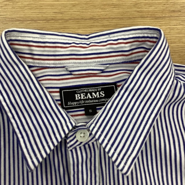 BEAMS(ビームス)のBEAMS ストライプ　半袖シャン メンズのトップス(シャツ)の商品写真