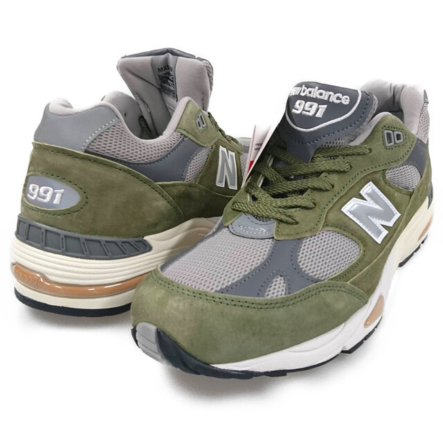 New Balance(ニューバランス)のNEW BALANCE ニューバランス 品番 M991GGT シューズ スニーカー カーキ グリーン系 サイズUS9D=27cm 正規品 / 30494 メンズの靴/シューズ(スニーカー)の商品写真