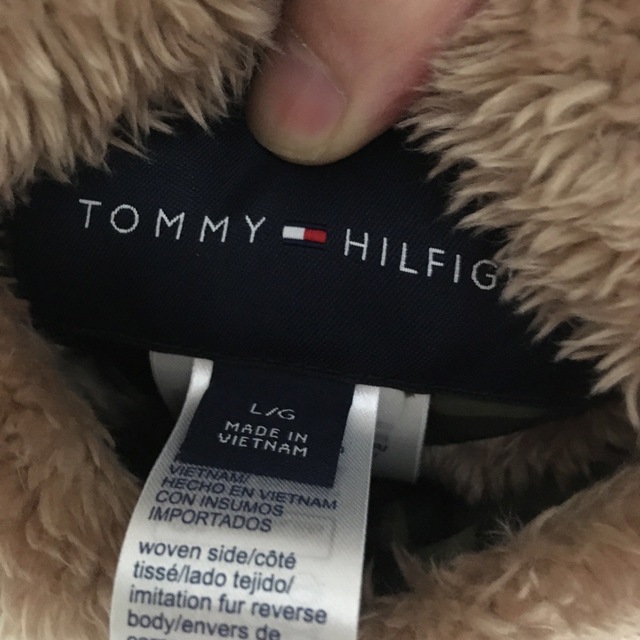 TOMMY HILFIGER(トミーヒルフィガー)の【即完売】TOMMY HILFIGER ボア カモフラ リバーシブル フラッグ メンズのトップス(パーカー)の商品写真